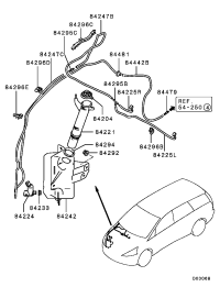 MN182396-GROMMET,WINDSHIELD WASHER