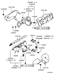 MD141464-COVEREXHAUST MANIFOLD