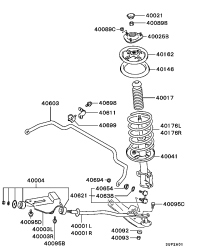 MR465868-BSHG KIT,FR SUSP STRUT BAR