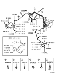 MR407288-JOINT,BRAKEFLUIDLINE