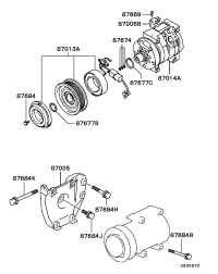 MR500877-COMPRESSOR ASSY,A/C