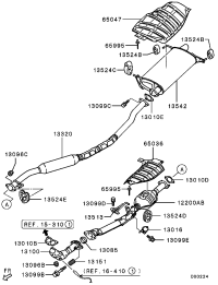 MR529721-GASKET,EXHAUST PIPE