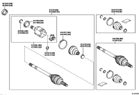 423300R030-SHAFT ASSY, REAR DRIVE, RH