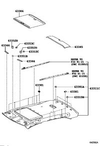 633060N030A0-TRIM SUB-ASSY, SUNSHADE
