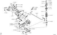 56243W010P-Bushing, rr susp stabilizer