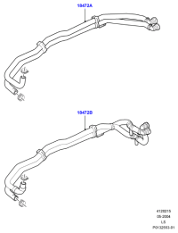 PCH501084-HOSE - HEATER WA