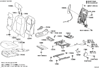 718110R070C0-SHIELD, FRONT SEAT CUSHION, RH