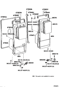 6784836010-COVER BACK DOOR