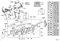 554000A080C0-PAD ASSY, INSTRUMENT PANEL SAFETY