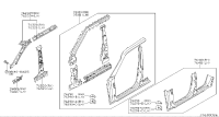 764128H330-SILL ASSY-OUTER,RH
