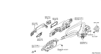 825005MA1A-LOCK & REMOTE CONTROL ASSY-REAR DOOR,RH