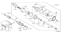 396001CA0A-SHAFT ASSY-REAR DRIVE