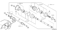 396011BB0A-SHAFT ASSY-REAR DRIVE