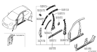 G63301HMMB-RAIL-SIDE ROOF,INNER RH