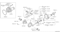 3814013201-BEARING-DRIVE PINION,FRONT