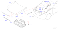 65470EG000-STAY ASSY-HOOD