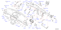68200EH101-PANEL & PAD ASSY-INSTRUMENT