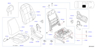 864001YP0B-HEADREST ASSY-FRONT SEAT