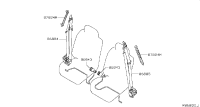 86885ZF78B-BELT ASSY-LH