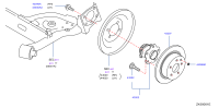 432025US0A-HUB REAR WHEEL