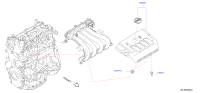 140416LA1A-ORNAMENT ASSY-ENGINE COVER
