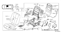 870163GH2A-SWITCH ASSY-FRONT SEAT,RH