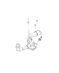5048423AC-THERMOSTAT AND HOUSING