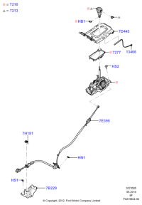 BT4Z7E395A-CABLE ASSY