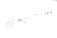 2534103301-PORSCHE CAYENNE CARDAN SHAFT