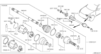 391011CA0A-SHAFT ASSY FRON
