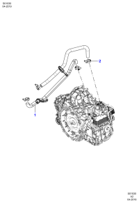 JS17H189AB-HOSE OIL COOLER
