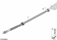 26108610676-PORSCHE CAYENNE CARDAN SHAFT
