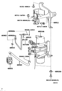 4891450031-COMPRESSOR, HEIGHT CONTROL, NO.1