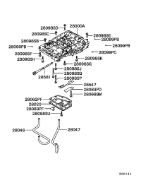 MD609189-OIL FILTER,A/T VALVE