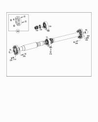 2314100100-PORSCHE CAYENNE CARDAN SHAFT