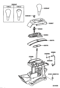 3590733010-HOUSING SUB-ASSY, POSITION INDICATOR (FOR FLOOR SHIFT)