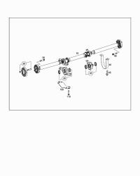 4474100400-PORSCHE CAYENNE CARDAN SHAFT