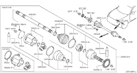 391011CA0B-SHAFT ASSY FRON