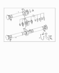9034100801-PORSCHE CAYENNE CARDAN SHAFT