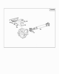 2204107006-PORSCHE CAYENNE CARDAN SHAFT