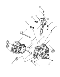 3024010900-Case, transmission