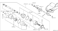 391014GB0A-SHAFT ASSY FRON