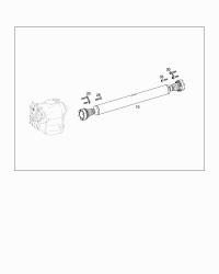 4634100500-PORSCHE CAYENNE CARDAN SHAFT
