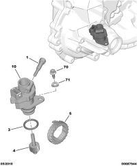 265007-Pin, odometer control stop
