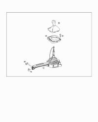 2042670124-Shift assy-floor