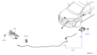 656212GR0A-CABLE ASSY HOOD