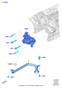 BR3Z6600A-PUMP,OIL