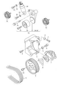 07C145933J-RIBBED V BELTS-PORSCHE CAYENNE