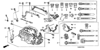 32112RJAG50-SUB CORD,ECU