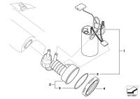 16117198099-FUEL DELIVERY UNIT-X1(E84)